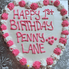 Load image into Gallery viewer, 9" Heart-Shaped Birthday Cake