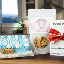 Load image into Gallery viewer, Barktastic Pawty Bundle with Bowtie - 7&quot; Bone Cake
